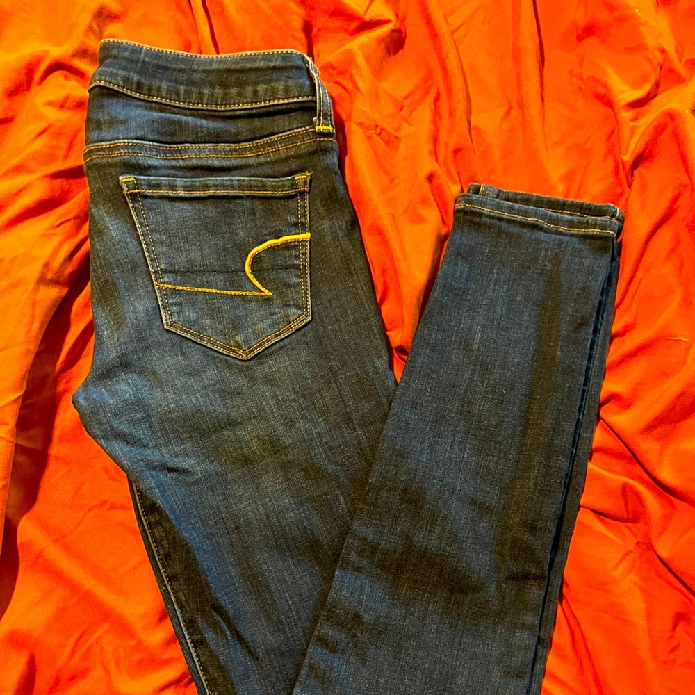 Like New American Eagle Next Level Low Rise Jeggings